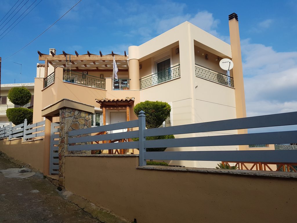 private villa Markopoulo Attika residential architecture