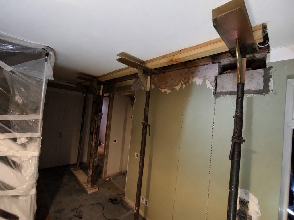 Existing internal layout before structural alterations in Furnace Green Crawley